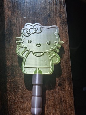 Hello Kitty Tap to Pay Contactless Magic Wand  Credit Card Holder 3d Printed