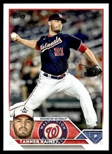 2023 Topps Tanner Rainey Washington Nationals #80