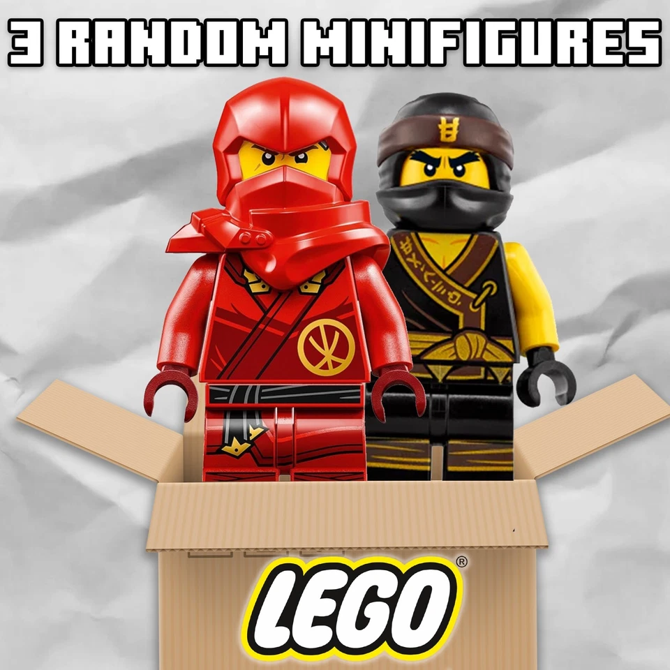 LEGO Ninjago Misterioso Minifigura Bolso Ciego - 100% Genuino Lego (3 FIGURAS) Foto 4 de 4