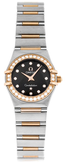 OMEGA Constellation Brown Women's Watch 