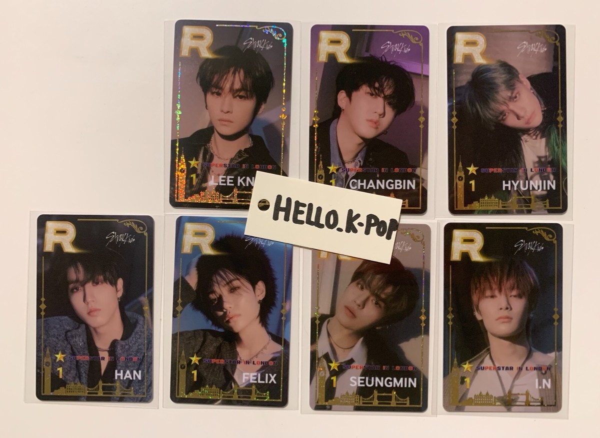 Straykids SKZ SuperStar LONDON Official PVC Photocard