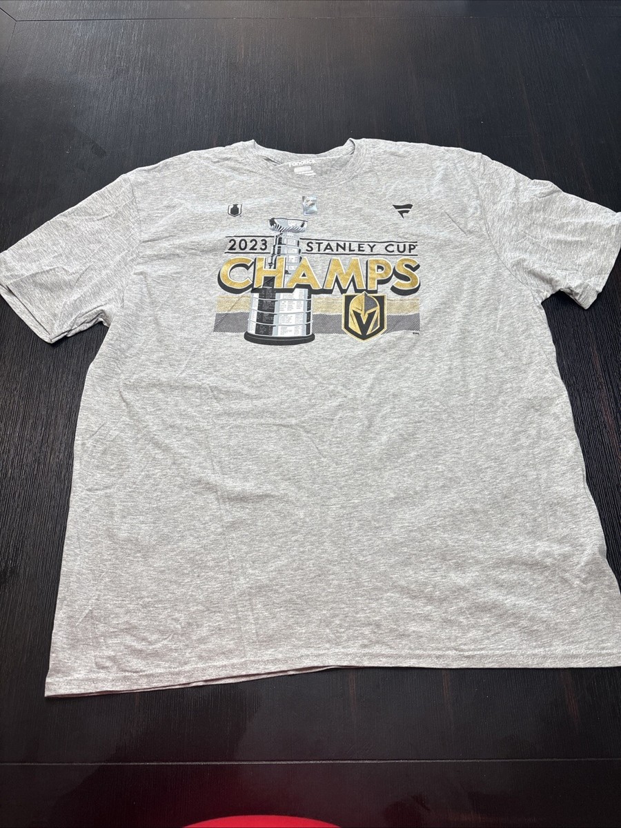 XL Fanatics Vegas Golden Knights 2023 Stanley Cup Champions T