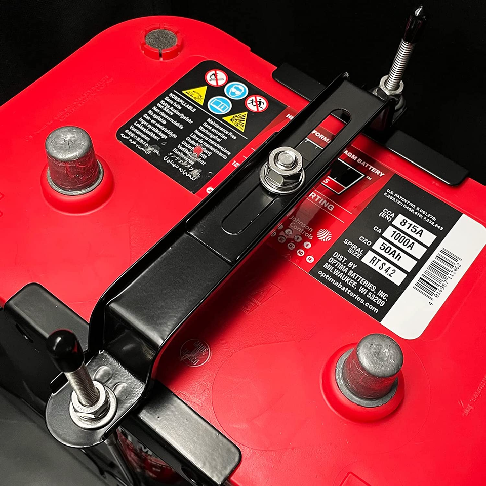 Adjustable Battery Hold Down,Universal Crossbar with 8''Length,188 (30