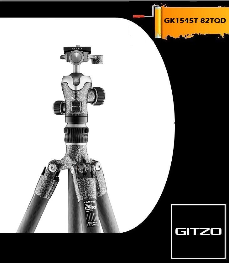 Gitzo GK1545T-82TQD Series 1 Traveler Carbon Fiber Tripod