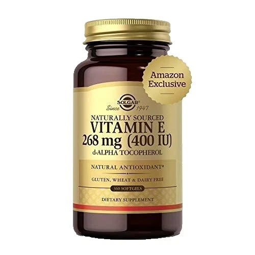 La vitamina E Solgar vitaminas y minerales