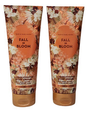 2 NEW BATH BODY WORKS FALL IN BLOOM ULTIMATE HYDRATION CREAM LOTION, 8 OZ