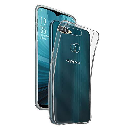 REY Cover in Gel TPU Trasparente per Oppo A7 / Oppo AX7, Ultra Sottile (S4T)