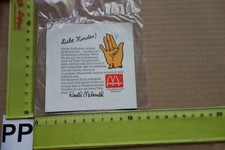 Alter Aufkleber Restaurant Imbiss Grill Burger MC DONALD'S Sicherheit auf... (PC