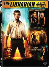 The Librarian Movie Trilogy DVD, 2017, 2-Disc Set Noah Wyle NEW