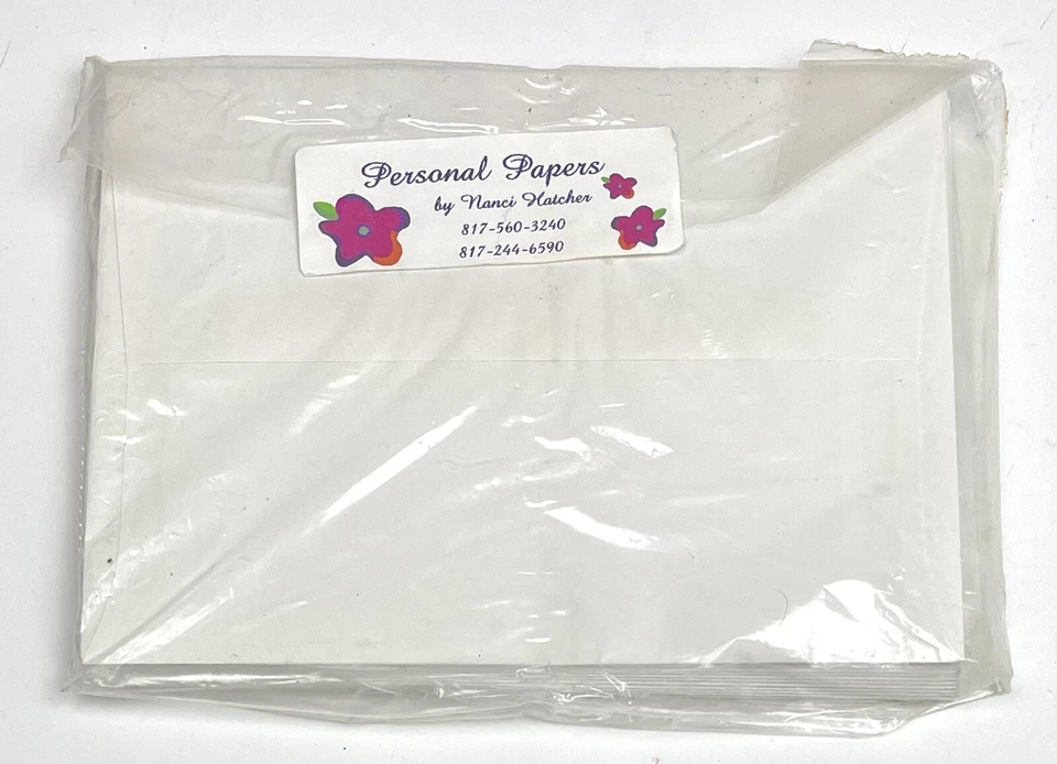 12pk Custom Fill-in-the-Blank THANK YOU CARDS & ENVELOPES From KELLY NIP NEW  - Image 2 of 2