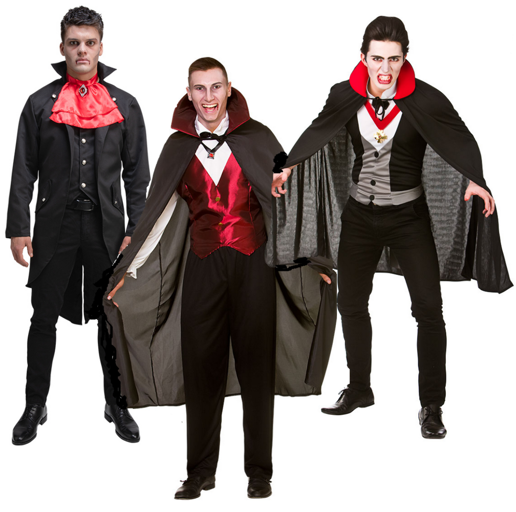Vampire Costume Classic Mens Fancy Dress Vampire Costume Classic Mens Fancy Dress