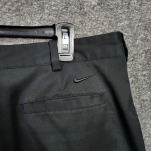 Nike Fit Dry Golf Shorts Men's Size 36 Meas 37x10.5 Chino Black - Picture 5 of 12