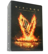 VIKINGS: The Complete Series Collection (DVD, 27-Disc Seasons 1-6) free ship