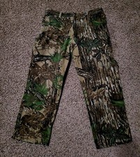 Cabela’s Mens Size 36 Reg Realtree Camo Hunting Pants VINTAGE USA Made