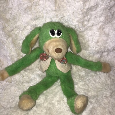 Vintage Knickerbocker Animals Of Distinction Hund Stofftier biegsame Arme/Beine