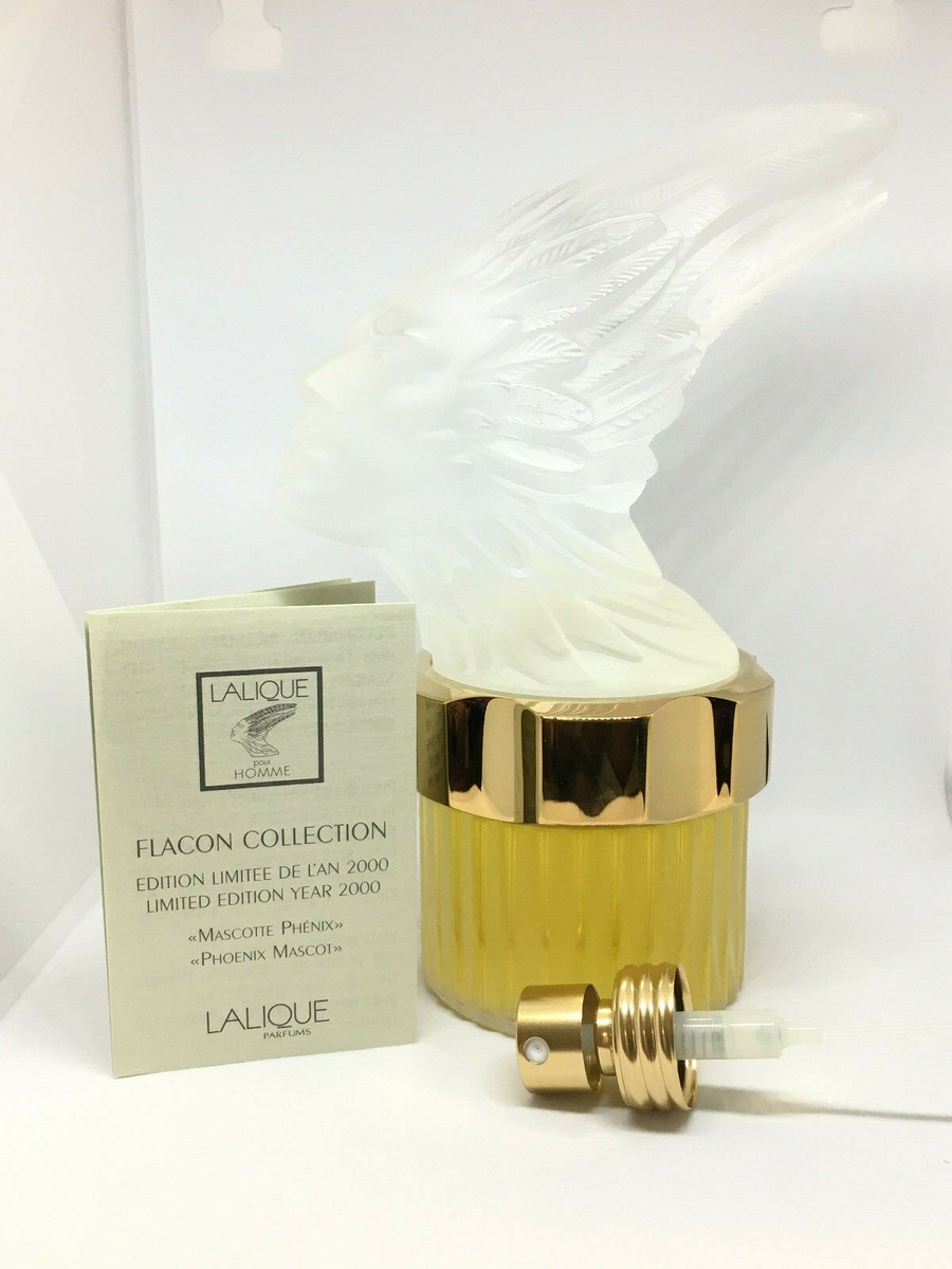 Lalique Les Falcons Collection Phenix Edition 2000 3.3 oz