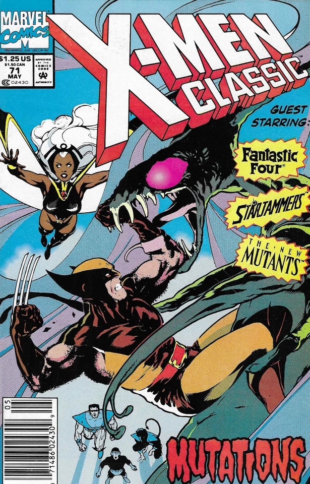 X-Men Classic No.71 / 1992 Reprints The Uncanny X-Men 167 - Bild 1 von 1