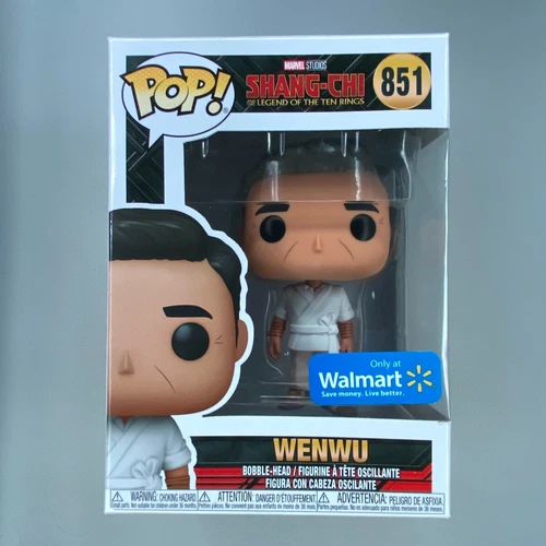 FUNKO POP MARVEL WENWU # 851 Walmart Exclusive Vinyl Figure Shang-Chi NEW CHOOSE