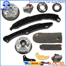 G4KH G4KC Engine Timing Chain Kit + Camshaft Gears For HYUNDAI KIA 2.4L L4 16V