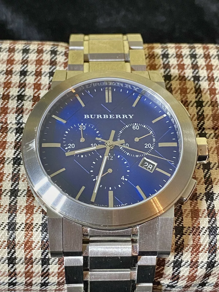 Burberry blue shop face watch