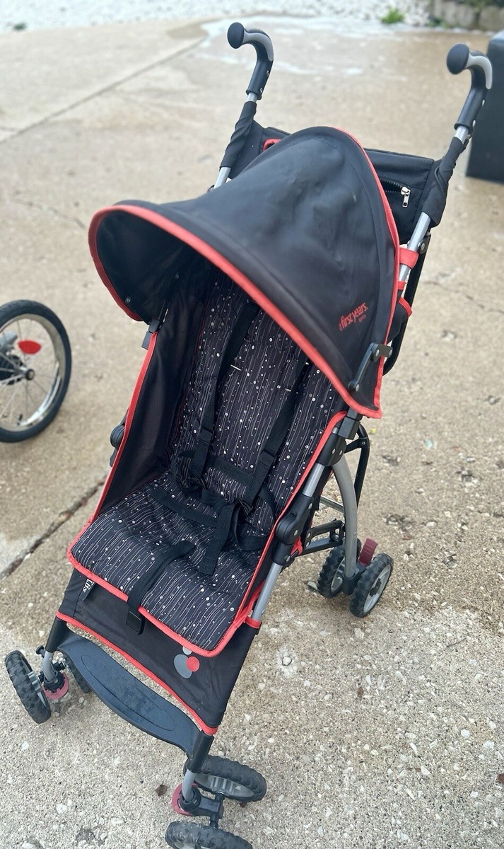 The First Years-Ignite Stroller Sticks And Stones Black And Red