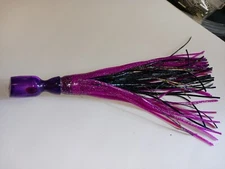 RGTEASE  Doorknob- Big Game Saltwater Troll Dolphin Wahoo Tuna. Unrigged Pur/Blk