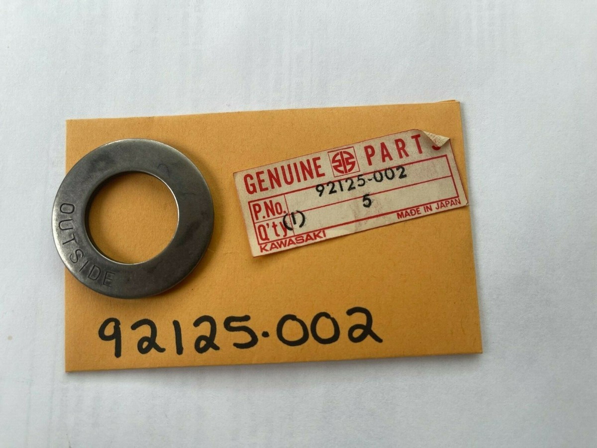 NOS KAWASAKI 92125-002 WASHER | eBay Australia