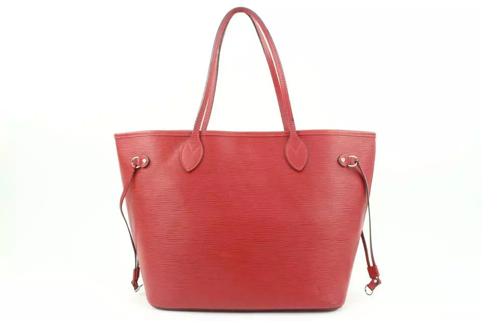 Red epi leather shop louis vuitton