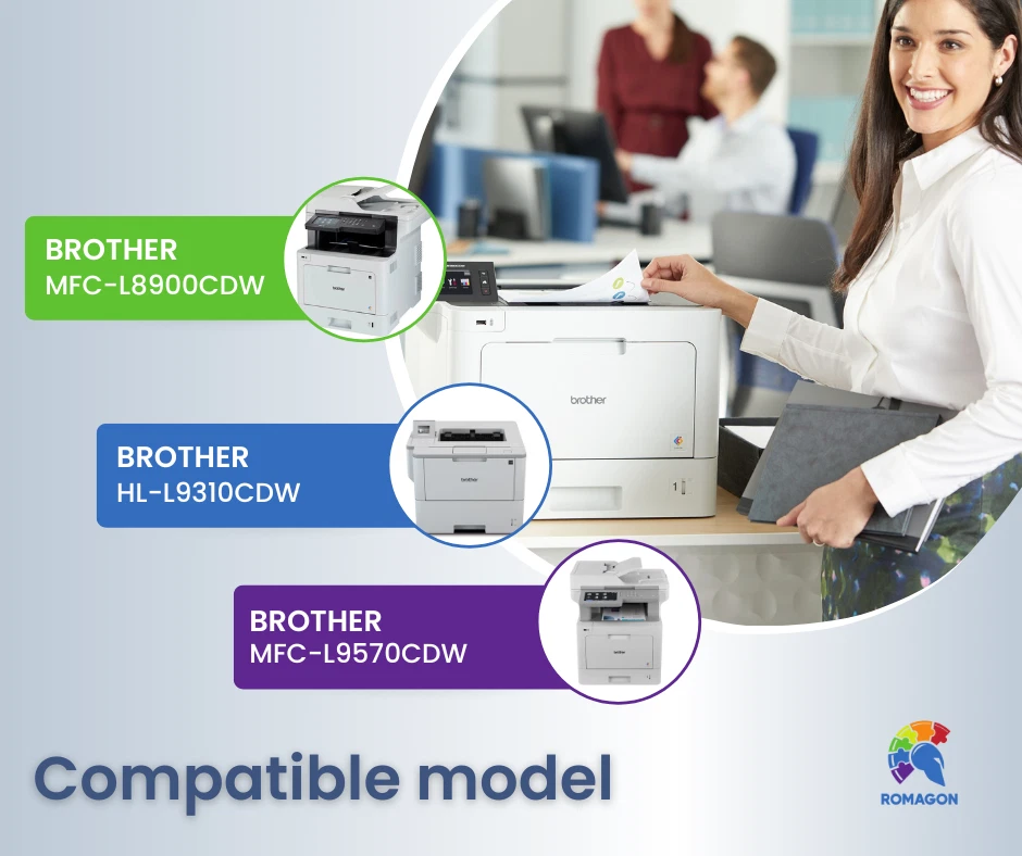 Romagon D01CEC001-RG Fuser (Fixing) Unit - 115 Volt For Brother - Image 3 of 3