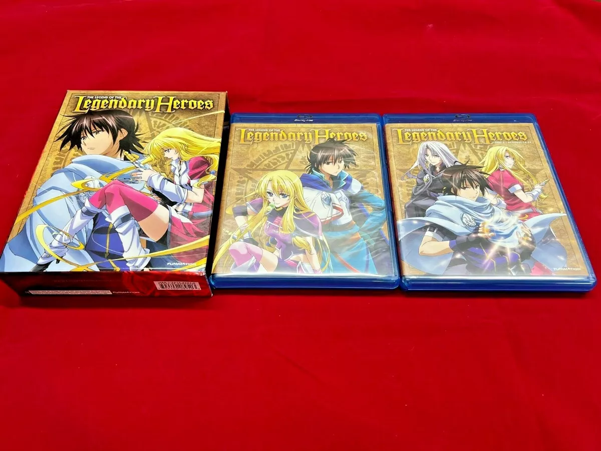 The Legend of Legendary Heroes Complete Anime Limited Edition Part 1 + 2