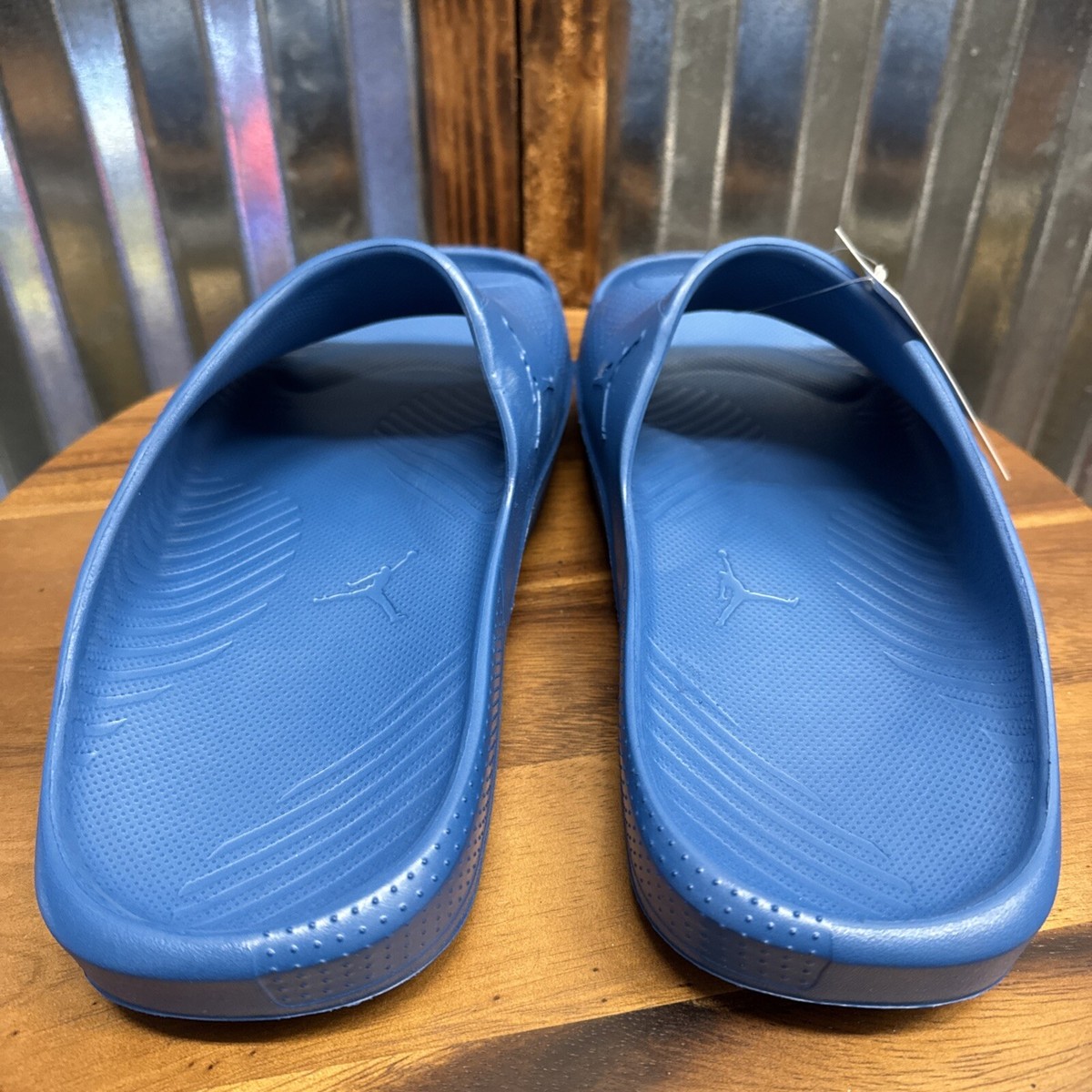 Nike Jordan Slides Mens Post Cushioned Slip On Industrial 