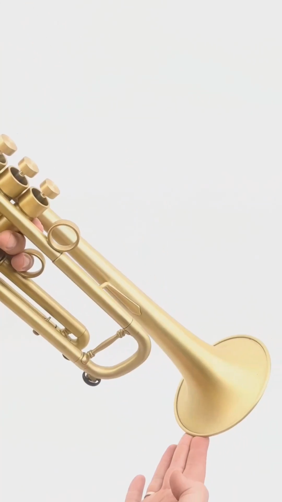 Trumpet Deflector by KGUbrass, trumpet sound mirror, trumpet deflector