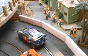 slot car scenery