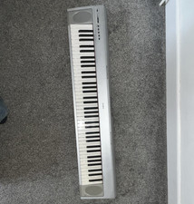 Yamaha NP-30 76-Key Portable Grand Keyboard Silver Graded Action MIDI I/O