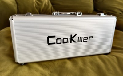 Coolkiller Metal Hard-shell Case For Keyboard/Electronics/Poker Chips 18x7x3 
