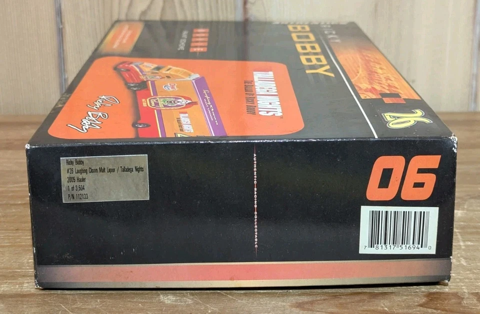 Ricky Bobby Laughing Clown Race Car Hauler Die Cast Talladega Nights RARE NIB - Image 4 of 4