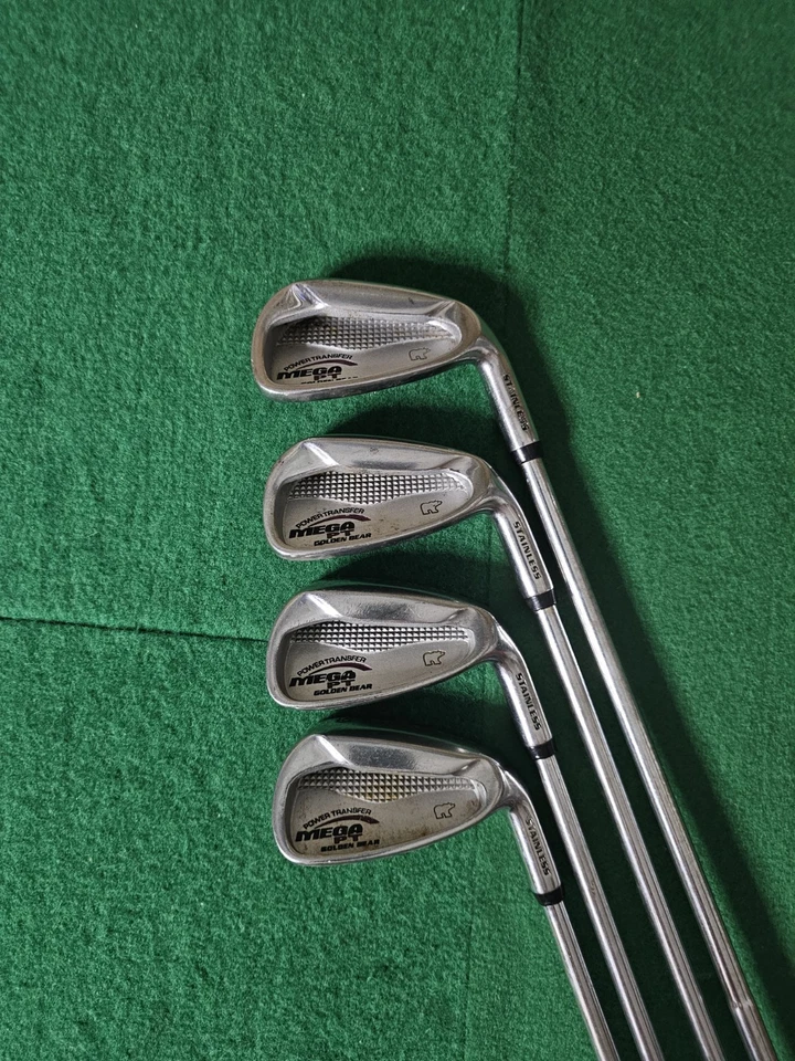 Golden Bear Mega PT Iron Set / 3 - 9 Irons (Missing 5 Iron) / Medium Flex / RH - Image 2 of 4