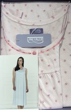 OFFERTA Camicia da notte Giro Manica Con Carrè Cotone 100% Linclalor Ospedale