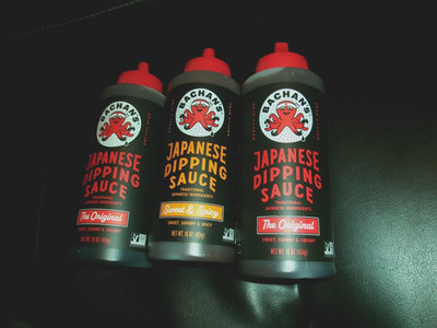 Bachan's Japanese Dipping Sauce, 16oz Bottles 1 Sweet &  Spicy 2 Original Lot 3