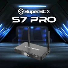 New SuperBOX S7 Pro - 7 Day Time Shift Android Streaming - Same Day Shipping