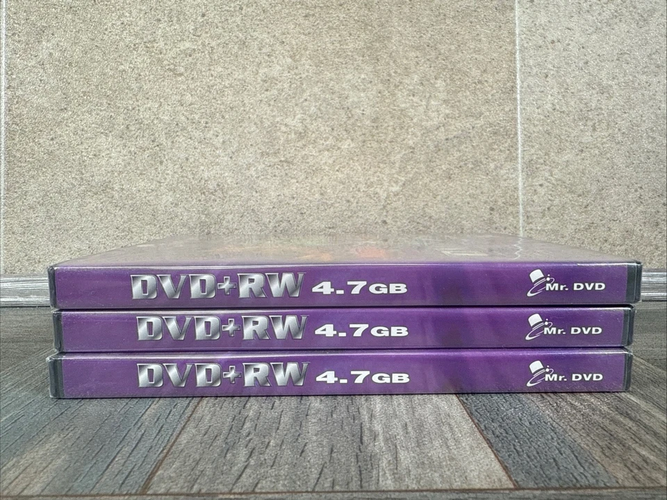 X3 Mr DVD DVD-RW Discs Rewritable Blank Discs 4.7GB Brand New & Sealed - Image 3 of 4