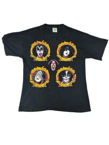 KISS Psycho Circus Tour T Shirt Mens XL Band Te 1990s vintage concert t-shirt, vintage, size XL, single stitch, B+ condition