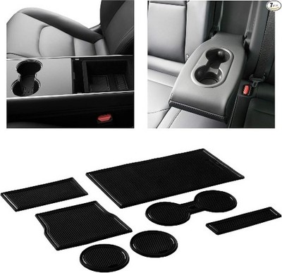 Compatible with Model 3 Accesso Size: 2017-2019 Tesla Model 3Color: Black Trim