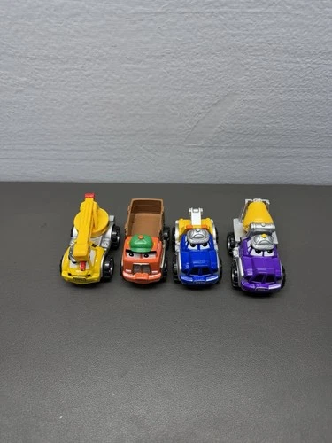 Tonka toys lot of (4) diecast trucks Lil Chuck & friends Maisto