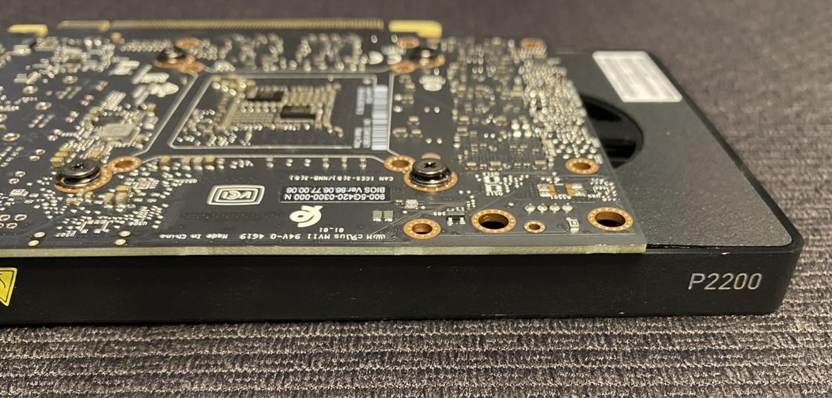 HP NVIDIA Quadro P2200 5GB GDDR5X Graphic Card (L65626-001) for
