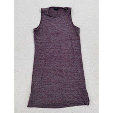 J. Jill Wearever Collection Tank Shift Dress Sleeveless Casual Purple M