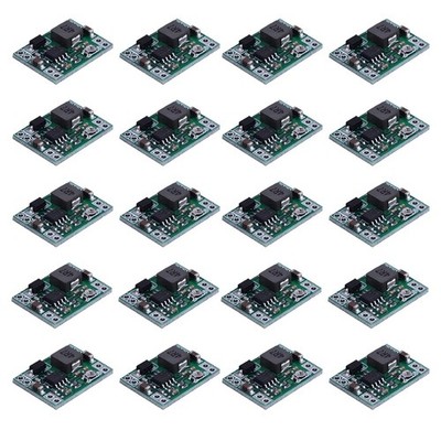 20PCS Mini MP1584EN DC-DC Buck Converter, Adjustable, 24V to 12V, 9V, 5V, 3V
