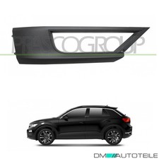 Nebelscheinwerfer Gitter Stoßstange vorne rechts unten genarbt für VW T-Roc D11