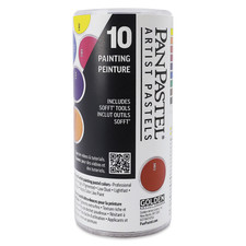 PanPastel® Artists’ Painting Pastels Set - Painting Colors, Set of 10 w/ Tools