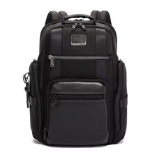 TUMI ALPHA BRAVO Shepherd Deluxe Confezione Slip Nero Zaino Outletn 232389